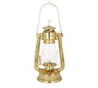 NKlaus Lanterne tempête Lampe à pétrole Fer Laiton 31x14cm Main de feu déco Maritime 15003