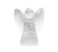 NKlaus Statuette d'ange gardien sculptée à la main - 10 x 8 cm | La figurine d'ange gardien est adaptée pour la méditation et le Reiki