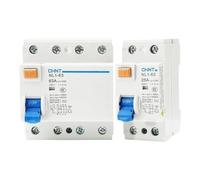NL1-63 1P+N 2P 3P+ 4P 63A 40A 25A 30mA RCCB 50HZ Protection contre les courants résiduels de fuite électromagnétique CE(40a,3P 1N (4P) NL1-63)
