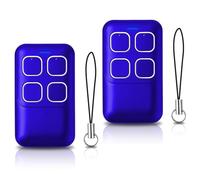 NLDZGA Télécommande pour Portes de Garage pour Hörmann BS 868MHz,Bleu,2Pcs | Télécommande de Rechange 4 Canaux Compatible avec Hörmann BS Bisecur HSE1 HSE2 HSE4 868 BS HS1 HS4 HS5 HSS4 HSP4