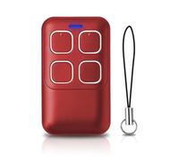 NLDZGA Télécommande pour Portes de Garage pour Hörmann BS 868MHz,Rouge,1Pcs | Télécommande de Rechange 4 Canaux Compatible avec Hörmann BS Bisecur HSE1 HSE2 HSE4 868 BS HS1 HS4 HS5 HSS4 HSP4