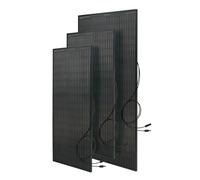 NLS Dual Air Panneau solaire, 100 W, monocristallin, 80 cellules, 114 x 45 x 2 cm, 5,8 kg, connecteur MC4
