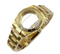 NMASDUYPU Boîtiers de montre NH35 36mm/40mm en acier inoxydable étanche for NH34 NH35 NH36 ETA2824 mouvement cadran 28.5mm boîtier de montre en verre saphir(Gold A2,40mm ETA2824 PT5000)