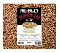 No. 10 Granulés de gril mélange d'aulne de hêtre 1 5 kg de granulés de bois dur pour griller fumer
