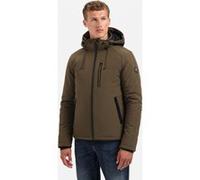 No Excess Jacket Short Fit Hooded Softshell Stretch Taupe Taille: XL | Vestes d'hiver Outlet | Homme | Le Noir