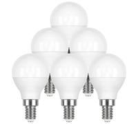 Noa Home Deco Lot de 6 E14 LED Ampoule, Chaude Lumière Blanc 3000K 3W 300LM Équivalent à 90W, 180° Angle Faisceau, Non Dimmable, Faible Chaleur & Longue Vie