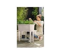 Noa Potager Sur Pied - Gris - L 79 X B 39 X H 94 Cm - Culture Et Récolte - 100% Recyclé