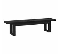 NOAIN Banc Salle à Manger 180 x 41 x 45 cm Bois de pin massif | Dessus en biseau,finition mate,pieds stables,pour salle à manger et cuisine,entretien facile