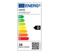 nobilé nobilé Panneau LED Q2S UGR19 3000K Quantité:1