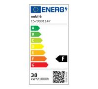 nobilé nobilé Panneau LED R2S UGR19 4000K Quantité:1