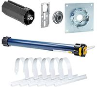 NOBILY Bundle composé d'un moteur de volet roulant Somfy LT50 Ceres 10Nm/20kg de force de traction, support de caisson et kit mécanique NOBILY