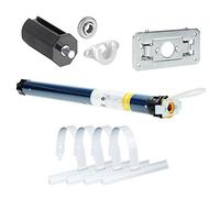 Nobily Ensemble composé d'un moteur de volet roulant Somfy LS40 Aries Force de traction 4 Nm (8 kg) SW40, roulement universel et kit mécanique Nobily