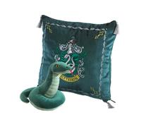 The Noble Collection Slytherin House Mascot & Cushion by Officially Licensed 13in (34cm) Harry Potter Toy Dolls Slytherin Snake Mascot Plush - for Kids & Adults