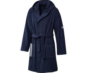Noble peignoir de bain adidas unie Peignoir de bain 3 bandes FJ4774, Taille:S