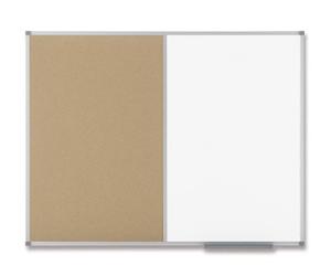 Nobo 1901587 Nobo Classic Tableau d’affichage mixte acier liège 900 x 600
