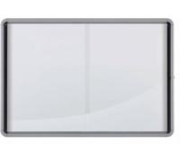 Nobo 1902570 tableau d'affichage Intérieur & extérieur Blanc Aluminium