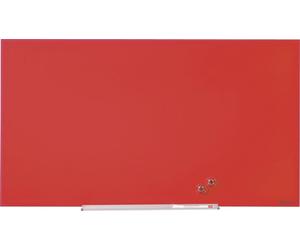 nobo® 1905183 Planche magnétique en verre Diamant - 68 x 38 cm, rot