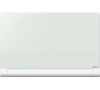 nobo® 1905192 Tableau magnétique en verre Diamond - 126 x 71 cm, blanc
