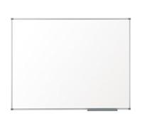 Nobo 1905235 Prestige Eco Tableau Blanc Magnétique Emaillé/Effaçable à Sec 900 x 600 mm Cadre en Aluminium Marqueur Aimants avec Kit de Montage