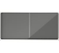 Nobo 1915339 tableau d'affichage Intérieure Gris Aluminium