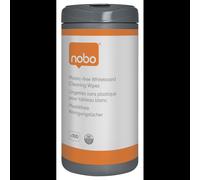 Nobo 1915713 Brosse en feutre pour tableau blanc 80x80x170mm kit de nettoyage 100 pièces sans plastique