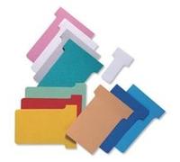 Nobo 2004006 coffret de 100 t-cards index 4 m bleu foncé 491001 G