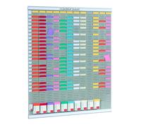 nobo 2911200 Planificateur annuel Dimensions : (L)772 x (H)960 mm
