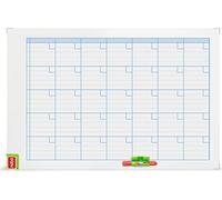 Nobo Magnetic Planning Monthly Performance Board Bleu