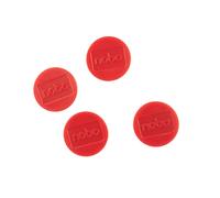 Nobo Aimant rond 38 mm - Rouge - Lot de 4