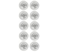 Nobo - Aimants pour Tableau Blanc, Aimants Puissants pour Tableaux & Plannings Magnétiques, Peuvent Tenir 6 Feuilles de Papier A4 de 80 g/m², Maison & Bureau, Lot de 10, Transparents, 1903854