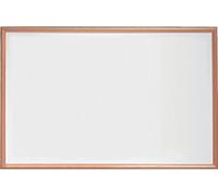 Nobo Basic 1905199 Tableau Blanc non magnétique avec Cadre en Pin 600 x 400 mm