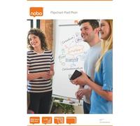 Nobo Blocs Papier Pour Paperboard, 20 Feuilles, Uni