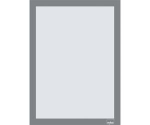 Nobo - Cadre d'information nobo autocollant a4 argent | 25 pièces
