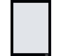 Nobo - Cadre d'information nobo autocollant a4 noir | 25 pièces