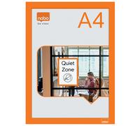 ACCO NOBO Cadre magnétique 1915695 A4 orange, autocollant, lot de 2
