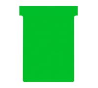 ACCO NOBO Fiches T standard 92 mm Indice 3 Vert - Lot de 100