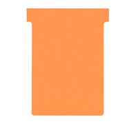 ACCO NOBO Fiche T Indice 3 92 mm Lot de 100 Orange