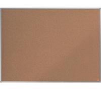 Nobo essence board de advertisements de cork de 1500x1000mm - montage en angle - surface naturelle - cadre en aluminium anodisé - couleur naturelle
