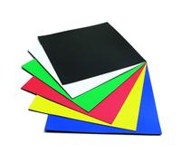 nobo Feuille magnétique Dimensions : (L)150 x (P) 150 mm couleurs assorties
