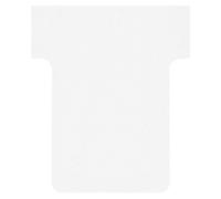 Nobo Fiche T1,5 blanche pour planning - lot de 100