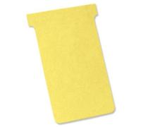 Nobo Fiches T Indice 2 Sous Blister, Lot De 100 (Jaune)