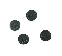 Nobo Aimant rond 30 mm - Noir - Lot de 4