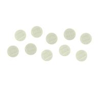 Nobo Jeu d'Aimants pour Tableau Blanc Magnétique, 32mm, Lot de 10, Blanc, 1915301