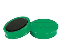 Nobo Jeu d'Aimants pour Tableau Blanc Magnétique, 38mm, Lot de 10, Vert, 1915317