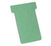 Nobo - Lot de 100 Fiches T Indice 2 sous Blister, (Vert) - 2202005