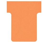 ACCO NOBO – Fiches T pour planning – Indice 1,5 – Lot de 100 – Orange
