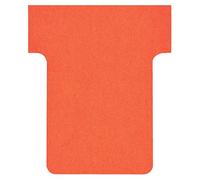 Fiche T, indice 1,5 / 45 mm, 170 g/m2, rouge