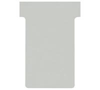 Fiche T indice 2 / 60 mm gris - Lot de 100