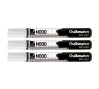 Nobo Marqueurs Craies Coloris Blanc (3)