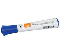 Nobo Marqueurs Effaçables à Sec Glide pour Tableau Blanc, Pointe Ogive de 2mm, Lot de 10, 1915265, Bleu